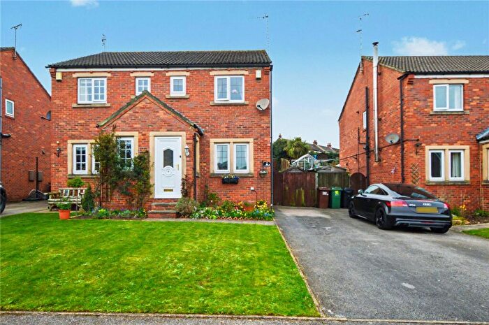 2 Bedroom Semi-Detached House For Sale In Bradford Close, Bramham, Wetherby, West Yorkshire, LS23