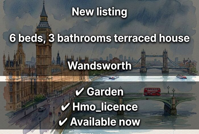 6 Bedroom Terraced House To Rent In Broadwater Road, London, SW17