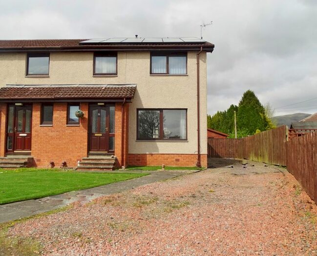 3 Bedroom Semi-Detached House For Sale In The Meadows, Coalsnaughton, Tillicoultry, FK13