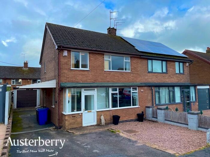 3 Bedroom Semi-Detached House To Rent In Brindon Close, Weston Coyney, Stoke-On-Trent, Staffordshire, ST3