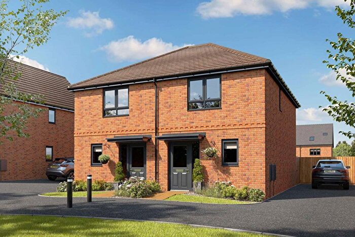 2 Bedroom Semi-Detached House For Sale In "The Beaford - Plot " At Nuneaton Road, Bulkington, Bedworth, CV12