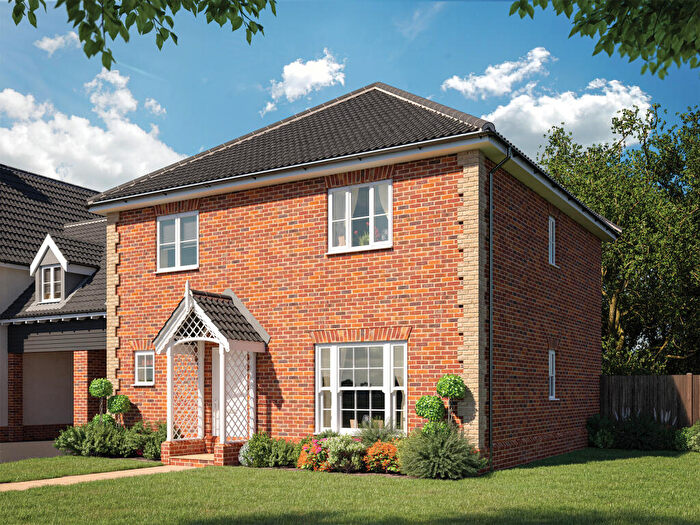 4 Bedroom Semi Detached House For Sale In Mill Grove, Drury Close, Stowmarket, Suffolk, IP14