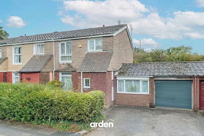 3 Bedroom Terraced House For Sale In Wyre Close, Rednal, B45
