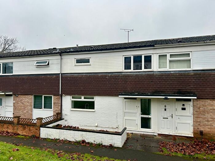 3 Bedroom Terraced House To Rent In Cropthorne Close, Redditch, Worcestershire, B98