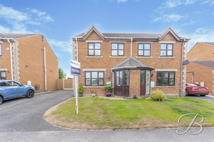 3 Bedroom Semi-Detached House For Sale In Brocklehurst Drive, Edwinstowe, Mansfield, NG21