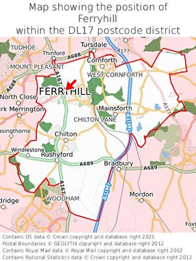 Property For Sale In Gladstone Terrace, Ferryhill, DL17