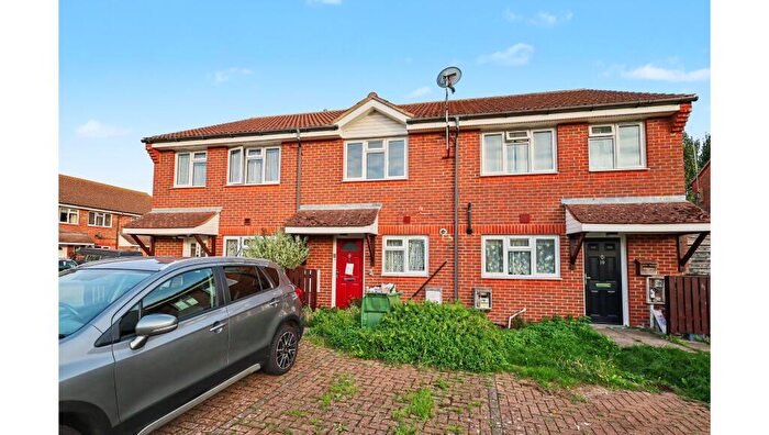 2 Bedroom Terraced House For Sale In Canute Close, Eastbourne, East Sussex, BN23