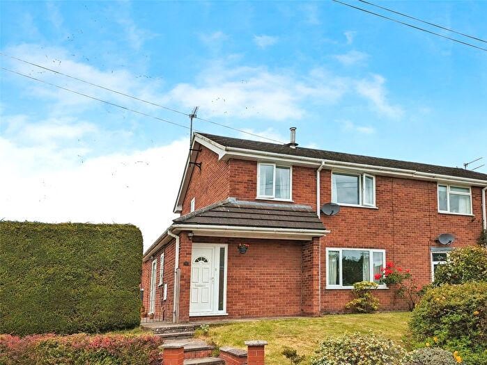 3 Bedroom Semi-Detached House To Rent In Fernhill Avenue, Gobowen, Oswestry, Shropshire, SY11