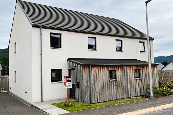 3 Bedroom Semi-Detached House For Sale In Carn Glas, Lewiston, Drumnadrochit, Inverness., IV63