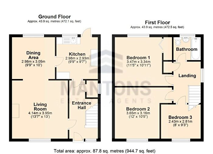 3 Bedroom End Of Terrace House For Sale In Eaton Valley Road, Luton, Bedfordshire, LU2