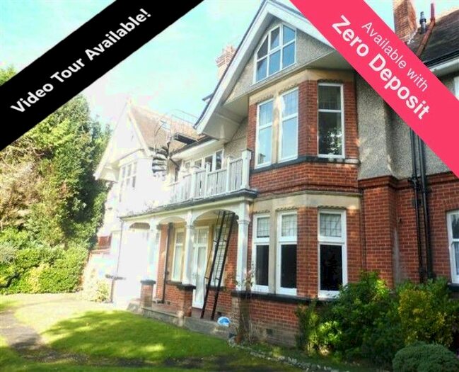 4 Bedroom Flat To Rent In St. Valerie Road, Bournemouth, BH2