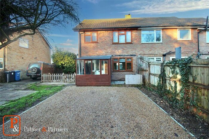 3 Bedroom Semi-Detached House For Sale In Stour Close, Glemsford, Sudbury, Suffolk, CO10