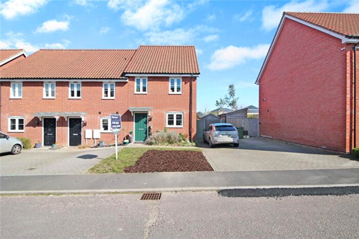 2 Bedroom End Of Terrace House For Sale In Oak Avenue, Loddon, Norwich, Norfolk, NR14