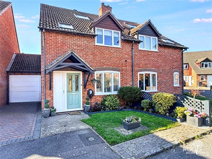 4 Bedroom Semi-Detached House For Sale In Bramwell Close, Thatcham, Berkshire, RG19