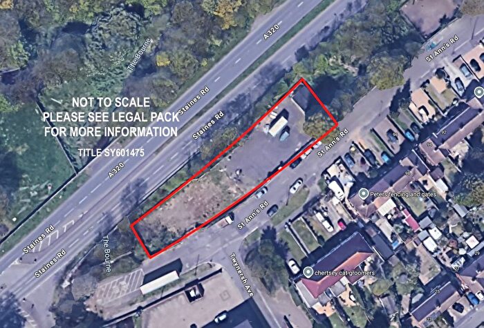 Land For Sale In Land On The Southeast Of, Staines Road, Chertsey, KT16