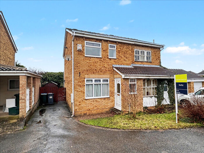 2 Bedroom Semi Detached House To Rent In Redcliffe Close, Redbrook, Barnsley, S75