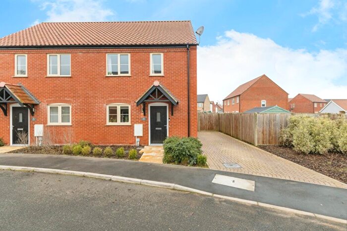 2 Bedroom Semi-Detached House For Sale In Poppy Way, Great Ellingham, Attleborough, NR17