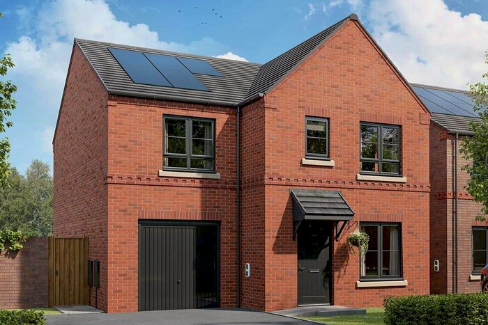 3 Bedroom Detached House For Sale In "The Byrneham - Plot " At Booth Lane, Middlewich, CW10