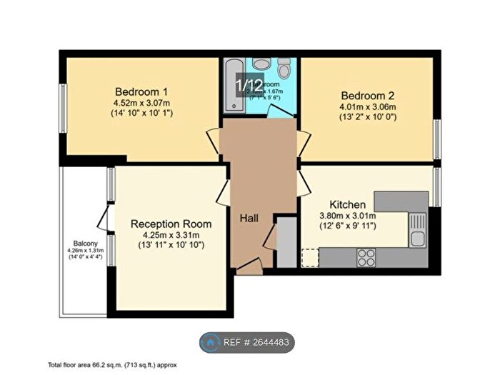 2 Bedroom Flat To Rent In Albion Road, London, N16