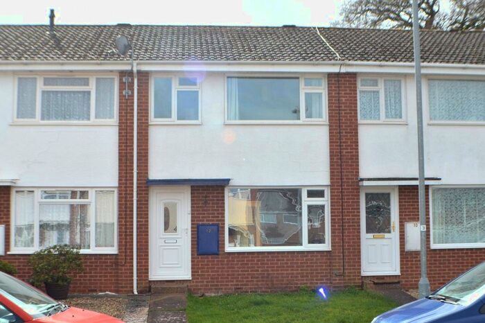3 Bedroom Terraced House To Rent In Bilbie Close, Cullompton, Devon, EX15