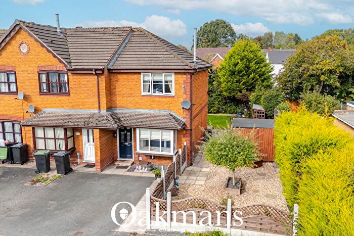 2 Bedroom End Of Terrace House For Sale In Crabtree Drive, Bromsgrove, B61