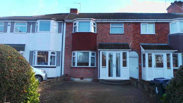 3 Bedroom Terraced House To Rent In Arundel Road, Birmingham, B14