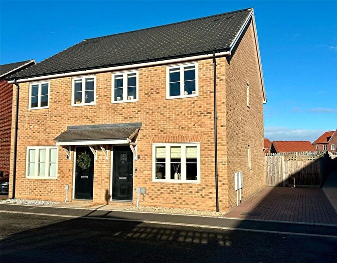 2 Bedroom Semi-Detached House For Sale In Pheasant Close, Holt, Norfolk, NR25