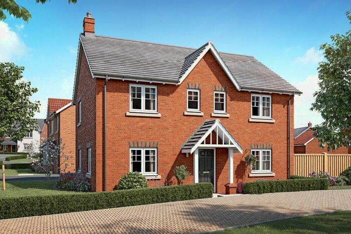 4 Bedroom Detached House For Sale In "The Marlborough" At Crest Nicholson Sales Office, Ludlow, SY8