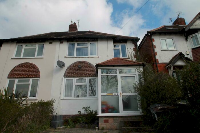 3 Bedroom Semi-Detached House To Rent In Woodleigh Avenue, Harborne, B17