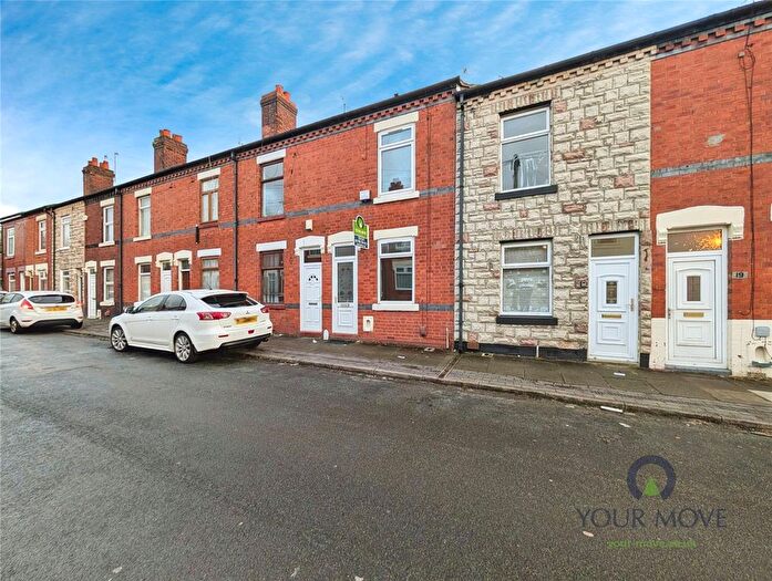 2 Bedroom Terraced House To Rent In Whitmore Street, Stoke-On-Trent, ST1