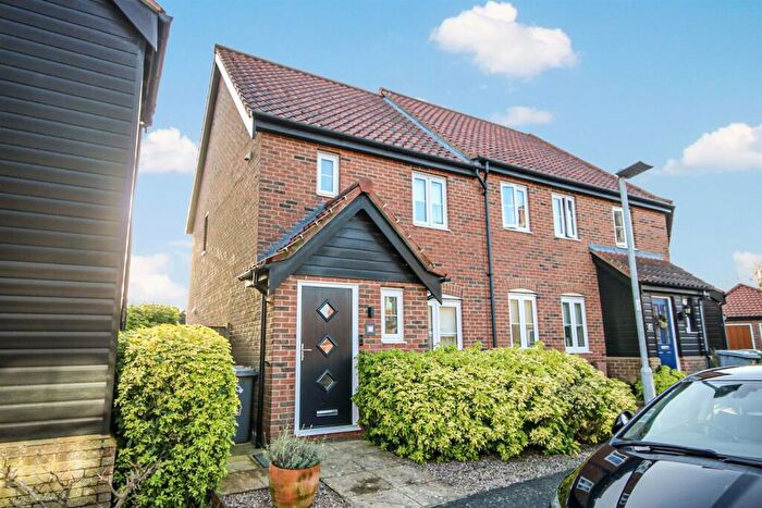 2 Bedroom End Of Terrace House For Sale In Cranes Croft Road, Sprowston, NR7