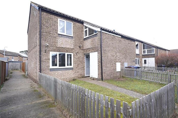 2 Bedroom End Of Terrace House To Rent In Elm Walk, Raf Lakenheath, Brandon, Suffolk, IP27