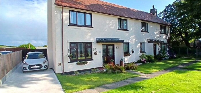2 Bedroom Semi-Detached House For Sale In Minffordd Road, Caergeiliog, Holyhead, Isle Of Anglesey, LL65