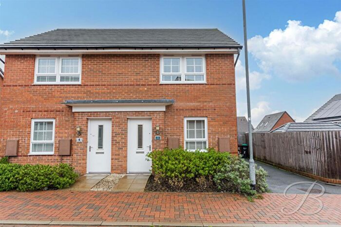 2 Bedroom Semi Detached House For Sale In Jupiter Mews, Mansfield, NG18