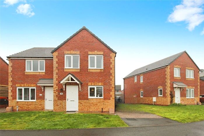 3 Bedroom Semi-Detached House For Sale In St. Michaels Drive, Longtown, Carlisle, Cumbria, CA6