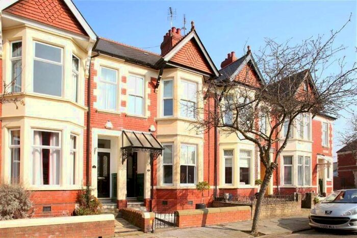 3 Bedroom Terraced House To Rent In Amesbury Road, Penylan, Cardiff, CF23