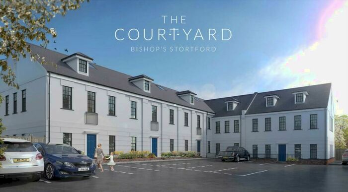 1 Bedroom Flat To Rent In The Courtyard, Harrington Close, Bishop&#;s Stortford, Hertfordshire, CM23