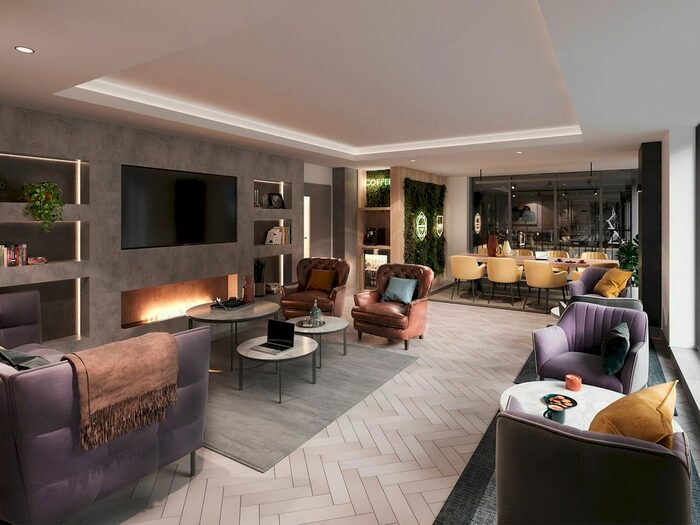 Studio To Rent In Live Oasis Merrion Street Gardens, Wade Lane, Leeds, LS2