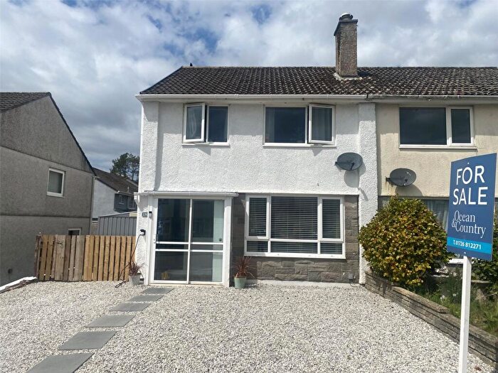 3 Bedroom Semi-Detached House For Sale In St Marys Road, Biscovey, Par, PL24