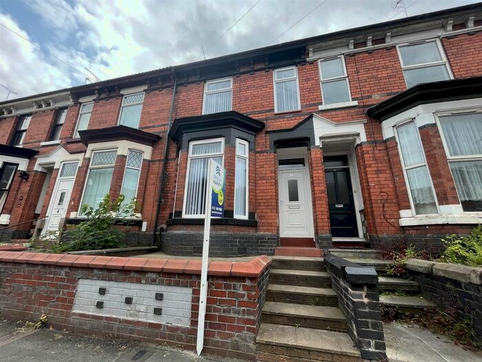 3 Bedroom Terraced House To Rent In Alton Street, Crewe, CW2