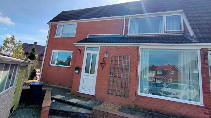 2 Bedroom Semi-Detached House For Sale In Piercy Avenue, Marchwiel, Wrexham, Clwyd, LL13