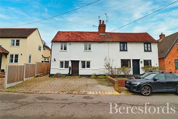 2 Bedroom Semi Detached House For Sale In St Johns Road, Writtle, CM1