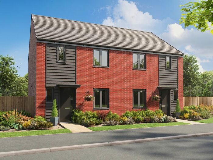 3 Bedroom Semi-Detached House For Sale In "The Danbury" At Oxleaze Reen Road, Newport, NP19