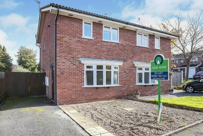 2 Bedroom Semi-Detached House To Rent In Rydal Drive, Perton, Wolverhampton, Staffordshire, WV6