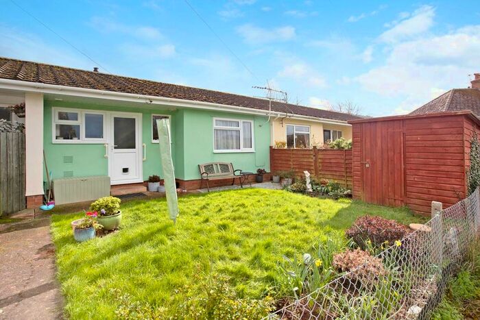 1 Bedroom Terraced Bungalow For Sale In Church View, Kenton, Exeter, EX6