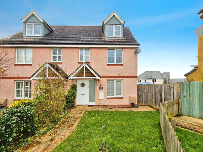 4 Bedroom Semi-Detached House For Sale In Barn Orchard, Cranbrook, Exeter, EX5