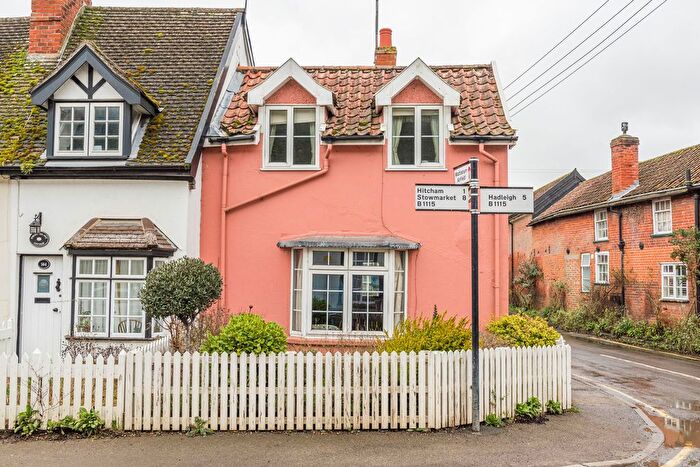 2 Bedroom End Terrace House For Sale In High Street, Bildeston, Suffolk, IP7