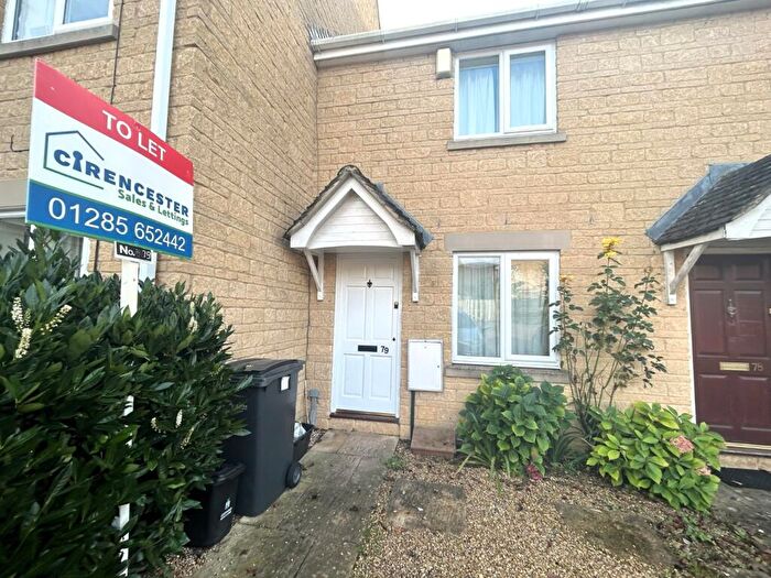 2 Bedroom Terraced House To Rent In Drift Way, Cirencester, Gloucestershire, GL7