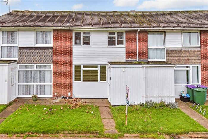 3 Bedroom Terraced House For Sale In Brambley Crescent, Folkestone, Kent, CT20