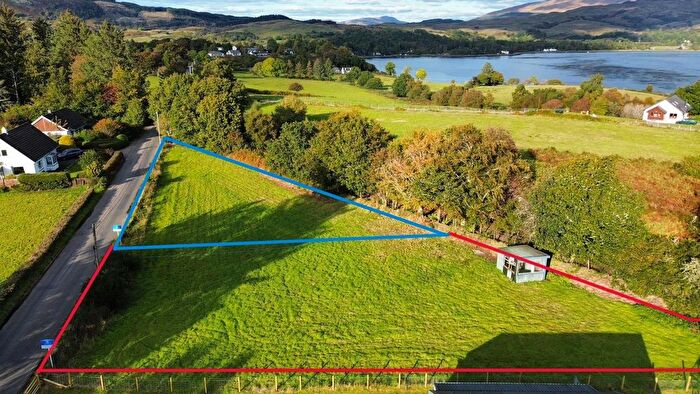 Land For Sale In Building Plot, North Connel, Oban, PA37
